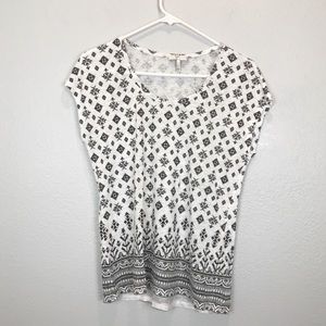 Joie 100% Linen Aztec/Tribal Print Shirt